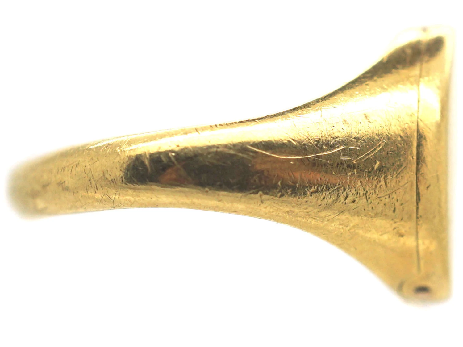 Victorian 18ct Gold Opening Ring With Locket Compartment 8 Victorian 18ct Gold Opening Ring With Locket Compartment - Image 6