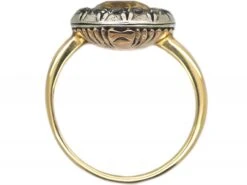 Georgian Gold, Foiled Citrine & White Topaz Cluster Ring -Antique Jewellery Company 0895d4ae dsc03026 scaled 1