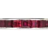 Retro 18ct White Gold & Ruby Eternity Ring 2 Retro 18ct White Gold & Ruby Eternity Ring -Antique Jewellery Company 09d6baa1 dsc08682