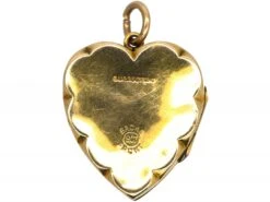Edwardian 9ct Back & Front Heart Shaped Locket With Swallow Motif Set With Garnets & Paste 9 Edwardian 9ct Back & Front Heart Shaped Locket With Swallow Motif Set With Garnets & Paste -Antique Jewellery Company 0ba65ace dsc07365 scaled 1