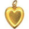 Edwardian 18ct Gold Heart Shaped Pendant 1 Edwardian 18ct Gold Heart Shaped Pendant -Antique Jewellery Company 0c2fe20f dsc03685 scaled 1