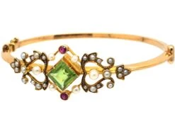 Edwardian 15ct Gold, Suffragette Bangle -Antique Jewellery Company 0c60acae dsc06498 scaled 1