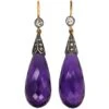 Edwardian Amethyst & Diamond Drop Earrings -Antique Jewellery Company 0d7dcb2e dsc00780 scaled 1
