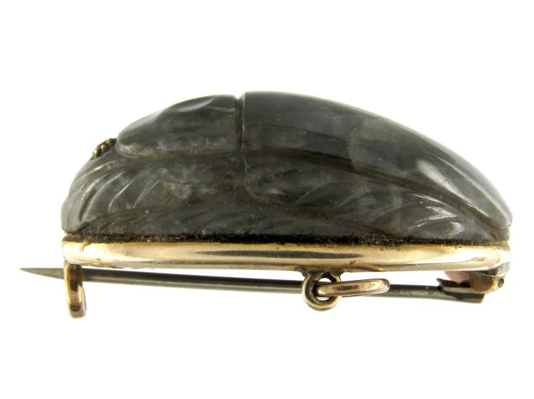 Large Labradorite Bug Brooch 5 Large Labradorite Bug Brooch - Image 3