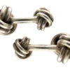 Tiffany & Co. Silver Knot Cufflinks -Antique Jewellery Company 104a 1