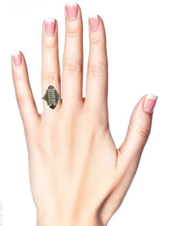 Art Deco Silver & Marcasite Ring -Antique Jewellery Company 105