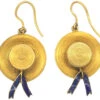 Victorian 15ct Gold & Blue Enamel Sailor’s Hat Earrings -Antique Jewellery Company 106bc4d7 dsc07897 scaled 1