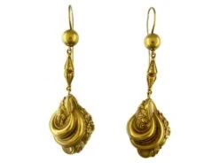 15ct Gold Victorian Earrings