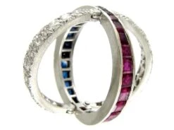 Flip Over Night & Day Gem Set Ring -Antique Jewellery Company 10b1289916589 95