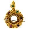 Regency Regard 18ct Gold Locket Brooch -Antique Jewellery Company 11a1328119507 659