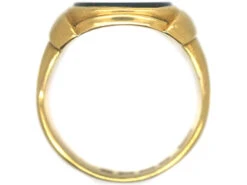 Victorian 18ct Gold Signet Ring Set With A Bloodstone -Antique Jewellery Company 11b81eb1 dsc04728 scaled 1