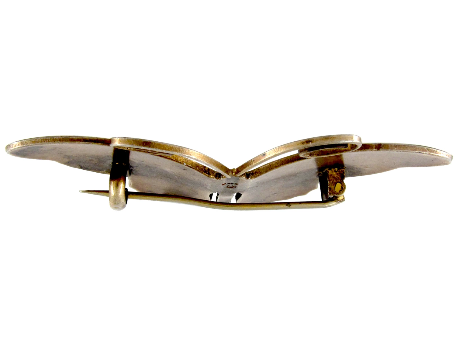 Silver Black & Yellow Butterfly Brooch 5 Silver Black & Yellow Butterfly Brooch - Image 3