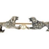 Diamond Set Dog Brooch -Antique Jewellery Company 126a