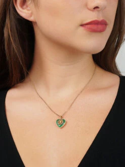 Edwardian 15ct Gold, Enamel & Natural Split Pearl Heart Pendant With Locket Back 8 Edwardian 15ct Gold, Enamel & Natural Split Pearl Heart Pendant With Locket Back -Antique Jewellery Company 126fe25f nsf09062