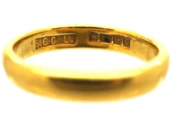 Edwardian 22ct Gold Wedding Band 11 Edwardian 22ct Gold Wedding Band -Antique Jewellery Company 133b286e dsc09940