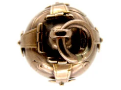 9ct Gold Masonic Ball Locket -Antique Jewellery Company 13a1326642079 406