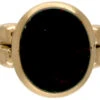 Victorian 15ct Gold & Bloodstone Signet Ring 1 Victorian 15ct Gold & Bloodstone Signet Ring -Antique Jewellery Company 13c1