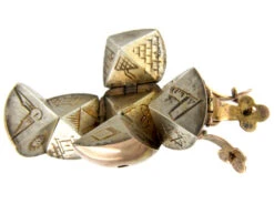 9ct Gold Masonic Ball Locket -Antique Jewellery Company 13e1326642080 294