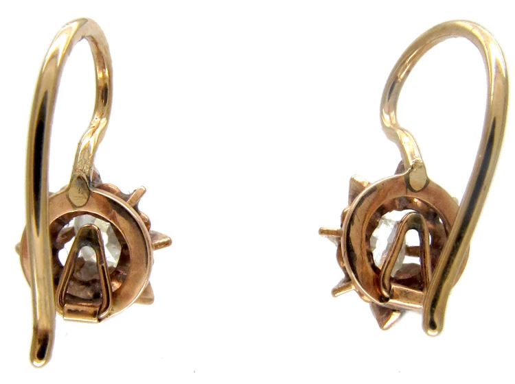 Diamond Single Stone Earrings 5 Diamond Single Stone Earrings - Image 3