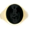 Engraved Bloodstone Signet Ring 1 Engraved Bloodstone Signet Ring -Antique Jewellery Company 14a1254255050 961