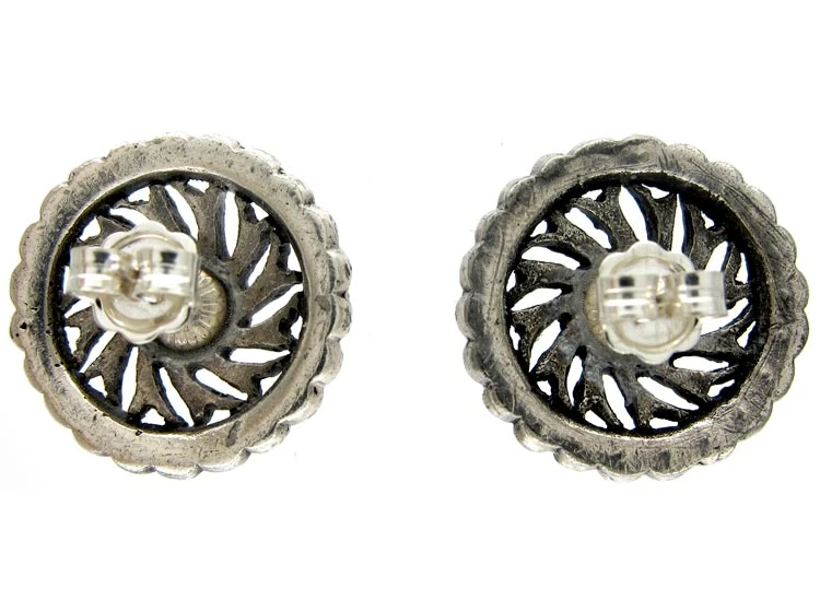 Paste Silver Earrings 4 Paste Silver Earrings - Image 2