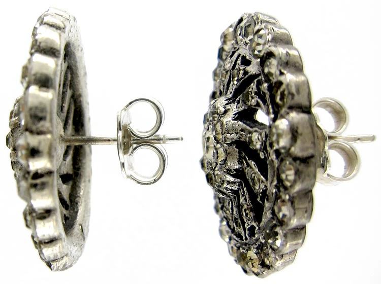 Paste Silver Earrings 5 Paste Silver Earrings - Image 3