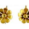 Gold Daisy Victorian Earrings 2 Gold Daisy Victorian Earrings -Antique Jewellery Company 15a1309465986 708