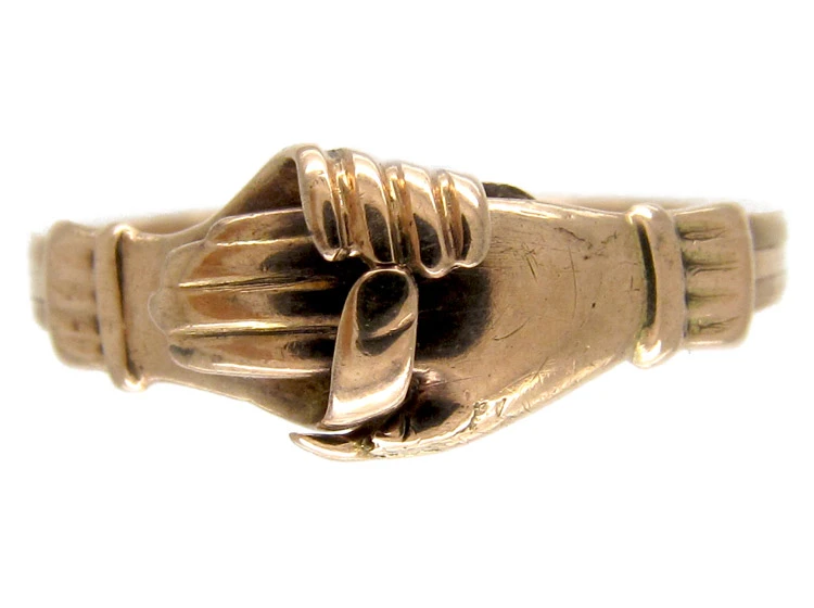 Victorian Gold Fede Ring 3 Victorian Gold Fede Ring