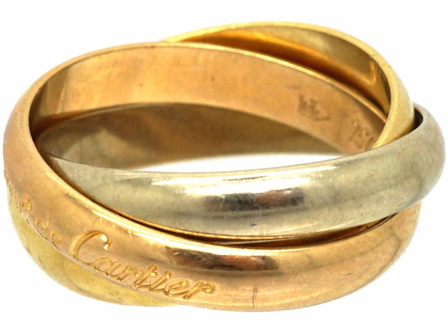 Le Must De Cartier 18ct Gold Russian Wedding Ring 7 Le Must De Cartier 18ct Gold Russian Wedding Ring - Image 5