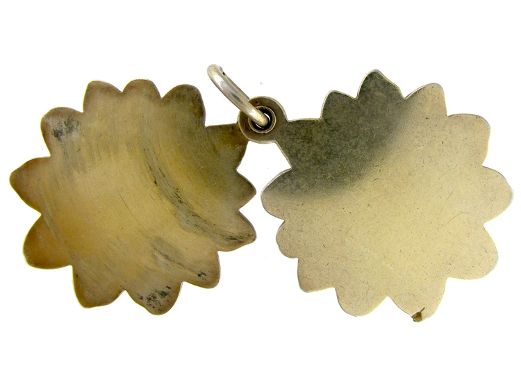 Silver &; Enamel Swivel Locket 6 Silver &; Enamel Swivel Locket - Image 4