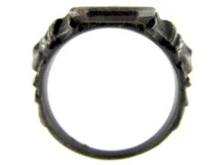 Berlin Iron Faith, Hope & Charity Ring -Antique Jewellery Company 177d