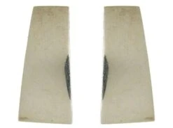 Silver Modernist Earrings