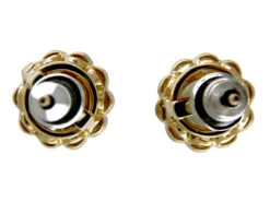 Diamond & Natural Pearl Earrings 7 Diamond & Natural Pearl Earrings -Antique Jewellery Company 183c