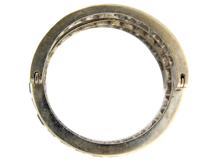 Diamond, Sapphire & Ruby Art Deco Flip-over Ring 6 Diamond, Sapphire & Ruby Art Deco Flip-over Ring - Image 4