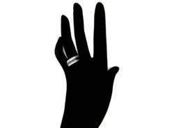 Diamond, Ruby & Sapphire Flip Over Ring -Antique Jewellery Company 18a