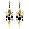 Banded Sardonyx 15ct Gold Drop Earrings 2 Banded Sardonyx 15ct Gold Drop Earrings -Antique Jewellery Company 19a1282569823 960