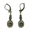 Silver & Marcasite Drop Earrings 2 Silver & Marcasite Drop Earrings -Antique Jewellery Company 1a1248168282 710