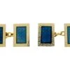 Enamel 18ct Gold Cufflinks -Antique Jewellery Company 1a1291825013 614