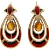Victorian 15ct Gold & Hardstone Scottish Earrings -Antique Jewellery Company 1a1333989225 953