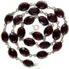 Garnet Paste Silver Early Victorian Necklace -Antique Jewellery Company 1b1330891971 570