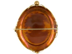 Victorian 18ct Gold Cameo Brooch -Antique Jewellery Company 1b1355860750 558