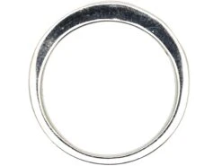 18ct White Gold Ring Set With Baguette Diamonds 10 18ct White Gold Ring Set With Baguette Diamonds -Antique Jewellery Company 1bfcce10 baguette diamond half eternity ring2 scaled 1