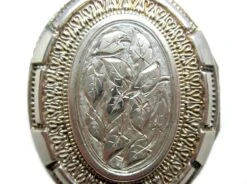 Silver Victorian Double Sided Engraved Locket 7 Silver Victorian Double Sided Engraved Locket -Antique Jewellery Company 1c1263592641 363