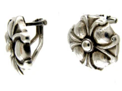 Georg Jensen Silver Clip Earrings 8 Georg Jensen Silver Clip Earrings -Antique Jewellery Company 1c1332343592 892
