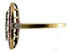 Ruby & Diamond Art Deco Ring 7 Ruby & Diamond Art Deco Ring -Antique Jewellery Company 1d1307807354 577