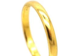 22ct Gold Wedding Ring By Charles Green & Sons Made In 1933 -Antique Jewellery Company 1da52e33 dsc04443 scaled 1