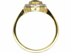 Edwardian 18ct Gold, Green Tourmaline & Rose Diamond Oval Cluster Ring 14 Edwardian 18ct Gold, Green Tourmaline & Rose Diamond Oval Cluster Ring -Antique Jewellery Company 1e71d0f7 dsc01295 scaled 1