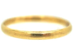 22ct Gold Wedding Ring Made In 1935 11 22ct Gold Wedding Ring Made In 1935 -Antique Jewellery Company 1ed54d54 dsc02375 scaled 1