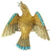 Three Colour Gold & Turquoise Regency Dove Brooch 1 Three Colour Gold & Turquoise Regency Dove Brooch -Antique Jewellery Company 202b 1