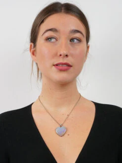 Edwardian Large Opal Heart Pendant With Diamond Top On 14ct Gold Chain 9 Edwardian Large Opal Heart Pendant With Diamond Top On 14ct Gold Chain -Antique Jewellery Company 20802981 nsf03962